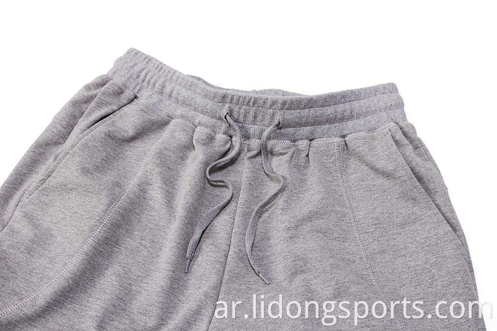 OME Cotton Polyester Sport Prouts تصميم جديد سروال عرق ناعم للرجال